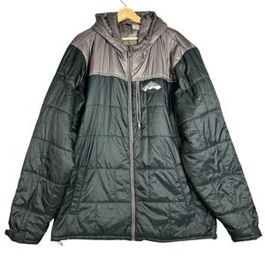 COALATREE Camper Hooded Jacket XXL Green Quilted Insulated Comformax MTNZ2CTY